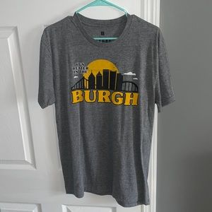 Steel City - “It’s Better in the Burgh” Tee - Grey - Large